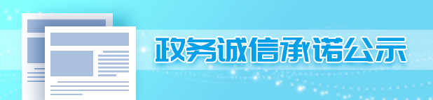 政务诚信承诺公示