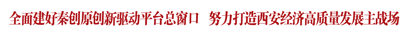 全面建好秦创原创新驱动平台总窗口  努力打造西安经济高质量发展主战场